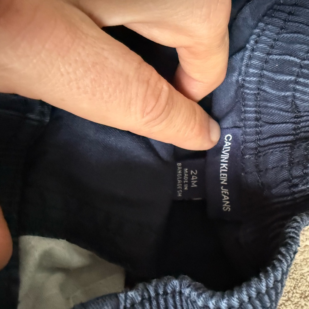 Calvin Klein Jeans Dark Blue Trousers